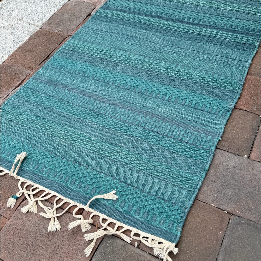 Joanna Gaines Magnolia Home 46" x 27" Wool Rug w Fringe